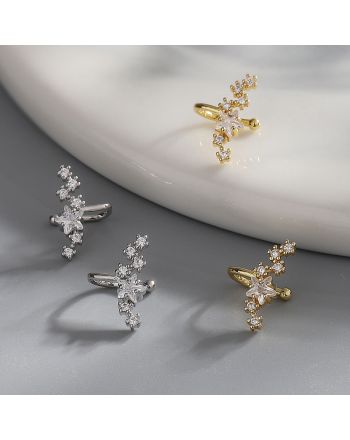 Classic No Piercing Celestials Star Ear Cuffs & Ear Climbers | SE2098