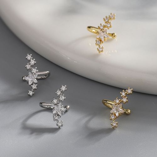 Classic No Piercing Celestials Star Ear Cuffs & Ear Climbers | SE2098